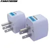 Fanatisism Universal 3 Pins UK AU EU TO US ADAPTER USA AC POWER ELECTRICAL PLUGADAPTER TRAVEL CHARGER CONVERTRE ADAPTER9245068