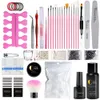 36W UV LED Nail Lamp Dryer Nail Kits Electric Drill Manicure Set Gel Polish Art Tools