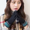 Fashion-Winter Warm Wool Handskar Män och Kvinnor Lovers Knit Glove Anti-Skid Screen Touch Phone Texting Gloves 10 stilar