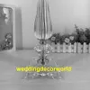 ingen falsk blomma) boll med akrylstativ kristall bröllop centerpieces händelse bord blommor vase lång väg ledning gånggång fest dekor