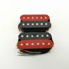 Rzadkie czarne czerwone pickupy gitarowe Humbucker Neck and Bridge Electric Guitar Pickups 4C 1 Set