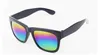 Wholesale- Film Reflective Sunglasses Trend Personality Sun Glasses Tide Eyeglasses Color Film Reflective Sunglasses For Gift