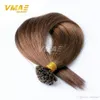 VMAE European Peruvian 1g Strand 100g Natural Black Brown Blonde Straight Keratin Fusion Pre Bonded U Tip Virgin Remy Human Hair Extension