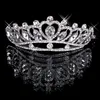 Darmowa Wysyłka Włosy Tiaras W magazynie Tanie 2020 Diament Rhinestone Wedding Crown Hair Band Tiara Bridal Prom Wieczór Biżuteria Headpiecces 18025