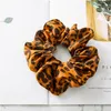 2019 9 Colors Women Girls Leopard Color Cloth Elastic Ring Hair Ties Accessories Lady Ponytail Holder Hairbands Scrunchies Hair Ba2333233