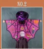 Halloween Angel Wings Dress Up Costume Creative Child Child Bat Cape Wings Cosplay regalo Chiffon Scarpe 10 Styles