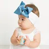 Diadema de nailon para bebé, diademas para niña, Diadema Bebe Recien Nacido, lazos grandes de nailon para bebé, banda para el pelo para bebé, accesorios para turbante