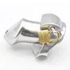 Chaste Bird Male 316l Stainless Steel Luxury Standard Cage Chastity Device With 2 Magic Locks A338 Y19070602