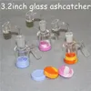 Verre Reclaim Catcher Adaptateur Fumer 14mm 18mm Ash Catchers Quartz Bangers 45 90 Degrés Ashcatcher Percolateurs Pour Dab Rigs