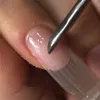 10 pz / pacco Nail art in fibra di vetro per nail art rapida estensione nail art attrezzature Fibrails per unghie strumento di gel UV costruzione di seta all'ingrosso