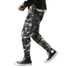 2019 splice joggers calças dos homens camuflagem carga calças dos homens solto camo plus size 5xl calças masculinas 019262q