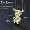 Nuovo regalo Nuovo Design Boy and Girl Cionclace Jewelry for Women Party Jewelry PGY046 J1906258935282