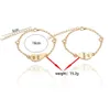 Fascino 2 pezzi/set braccialetti Best Friends per donne ragazze puzzle cuore braccialetti oro amicizia per sempre regalo gioielli Bff