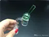 Vidro colorido Bolha Carb Cap Estilo Chapéu Dome para Quartz Térmica P Banger Nails Dabber Vidro Bongs Dab Plataformas de Petróleo