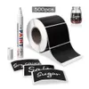 500 stks / roll potjes voor kruiden stickers keuken pot labels sticker opslag organizer pot jam spice label stickers keuken kruiden tags