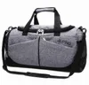 DHL50pcs Double Pouch Duffel Bag Women Nylon Large Capacity Multifunctional LightWeight Waterproof Sport Travel Bags 5colors