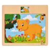 Baby Wooden Puzzle Traffic And Animal Puzzle Educational toy Baby Training Toy Jigsaw kids toy Gifts