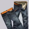 Jeans pour hommes 2021 printemps et automne mode décontracté bouton de créateur célèbre droit micro-élastique creux251l