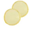 Lingettes pour le visage en coton de bambou, doux et réutilisables, lavables, nettoyage en profondeur, cosmétiques ronds, démaquillants, 8cm, F2628