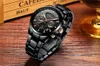 CRRJU Hommes Montre Hommes Quartz Montre-Bracelet En Acier Inoxydable Étanche Mâle Horloge Poignet Chronographe Relogio Masculino Hodinky