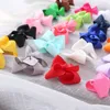 20 أنماط طفل الفتيات الاطفال الشعر القوس دبوس الشعر التمساح bowknot الشريط كليب grosgrain diy الهدايا