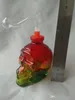 Os colorés et bouteilles d'eau en os Gros bangs en verre Brûleur à mazout Tuyaux d'eau en verre Plates-formes pétrolières Plates-formes pour fumer