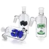 Glas Ash Catcher Rook-accessoire met drie kleuren 14.4mm 18.8mm Gezamenlijke Ashcatcher Water Pipe