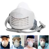방지 방지 PM25 마스크 호흡기 마스크 산업 보호 실리콘 및 교체 가능한 면화 안티스트 통기성 필터 5957035