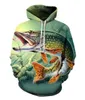Herenontwerper Hoodies For Women Men Paren Sweatshirt Liefhebbers 3D Fish Hoodies Coats Coateed pullovers Tees kleding RR094