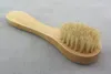 فرشاة الوجه تقشير الطبيعية الشعر الخشن تقشير الوجه فرش للالجاف التنظيف والغسل مع مقبض خشبي
