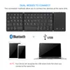 Draagbare Mini opvouwbare toetsenborden Bluetooth draadloos toetsenbord met touchpad Muis voor Windows, Android, iOS, Tablet iPad, Telefoon