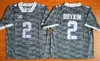 Mit8 Custom TCU Horned Frogs Football Qualsiasi nome Numero Bianco Viola 1 Jalen Reagor 10 Michael Collins 15 Max Duggan 24 Darwin Barlow Jersey