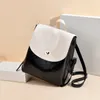 Torba na ramię Lady 2020 Nowy Koreański Simple Soft Leather Schoolbag Mały pakiet