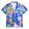 Nuove camicie hawaiane maschili Moda uomo Casual Button Hawaii Print Beach manica corta Quick Dry Top camicetta M-3xl Camisas Hombre
