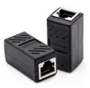 RJ45 Coupler Cat6 RJ45 Kvinna till Kvinna Kabelanslutning Ethernet Network Cable Extension Coupler Adapter