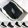 Scarpe da calzino per bambini Top Speed Trainer per uomo Donna Scarpe casual di moda di lusso Triple Nero Bianco Rosso Sneakers da esterno taglia: 24-35