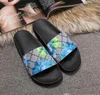 2020 Homens Mulheres Sandals Deslize desenhista calça de luxo quente Summer Fashion Ampla Plano Slippery Sandálias tamanho da caixa 35-46 flor Slipper Flop