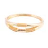 New Dubai Gold Jewelry Sets Classic Necklace Bangle Earrings Ring for Women Wedding Bride Jewelry Set