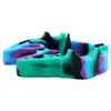Ashtrays Unique U Shape Ashtray Silicone Smoke Ash Holder Tray for Home Office Tabletop Colorful Decoration Craft Smoking Accessories