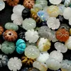 rondelle gemstone beads.