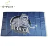 ECHL Jacksonville Icemen Vlag 3 * 5ft (90 cm * 150 cm) Polyester Banner decoratie vliegende huis tuin Feestelijke geschenken