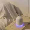 Mini umidificatori d'aria USB Diffusore di olio essenziale di aroma Umidificatore a nebbia ad ultrasuoni portatile Purificatore d'aria Luce notturna a LED