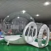 2021 Новый дизайн Надувной пузырьковый палатка 3M DIA Bubble Hotel Dome PVC Clear Igloo Tent для открытого дерева купольного дома из пузыря