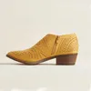 뜨거운 판매 - 여성 캐주얼 미끄러짐 offer canual dressy ankle boot에 opl slip out out slip