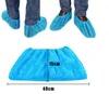 Vestuário de proteção 200pcs capa de sapato descartável à prova de poeira antiderrapante sapatos de segurança terno de limpeza grossa overshoes242n