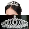 Diademi e corone di cristallo Accessori per capelli da sposa Tiara Corona da sposa Diademi da sposa per spose Ornamenti per capelli accessori economici3108836