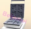 BEIJAMEI Wholesales Commercial Animal shaped waffle maker machine electric butterfly waffle sticks making price 110V 220V