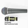 transformer Top Quality Version Supercardioid BETA58 Live Vocals Karaoke Dynamic 58A Wired Microphone Podcast Microfone Voiceover8767804