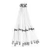 Bed Sheet Long Straps Clips Fixed in 6 directions Adjustable Mattress Cover Grippers Elastic Fastener Anti-slip Belt Suspenders