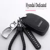Auto Key Case Protective Cover voor Hyundai Elantra Avante Sonata IX25 IX35 Accent Tucson Verna Keychain Metal Key Ring2409760